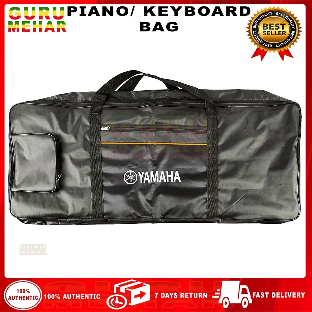 Amazon.com: Yamaha Artiste Series Keyboard Bag for 61-Note Keyboards,  Black/Gray : Musical Instruments
