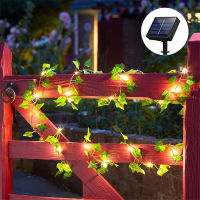 Solar Lights Maple Leaf Fairy Lights 10M5M2M LED Waterproof Outdoor Garland Solar String Lights Christmas Garden Decoration