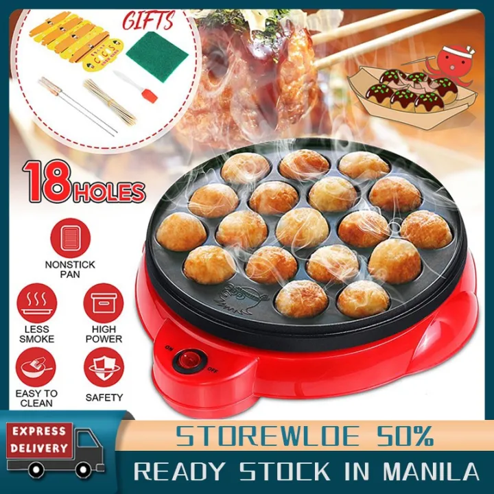 Philippine Spot 【Ready Stock】Takoyaki Grill Pan Maruko Baking Household