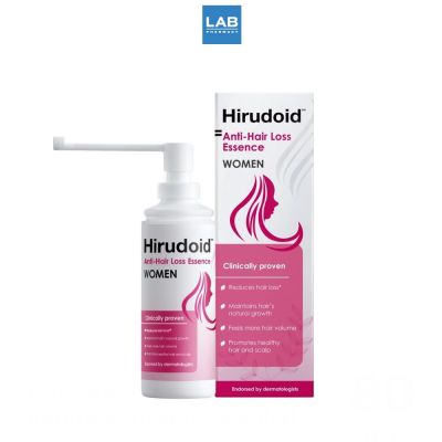 Hirudoid Anti Hair loss essence Women 80 ml ฮีรููดอยด์ แอนตี้ แฮร์ลอส เอสเซนส์ ผลิตภัณฑ์บำรุงเส้นผมและหนังศีรษะ สููตรสำหรับผู้หญิง 1 ขวด บรรจุ 80 มล.