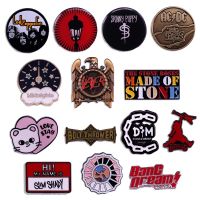 hot【DT】 2023 New Classic Band Brooch Music Badge Rapper Pin Collectible Jewelry