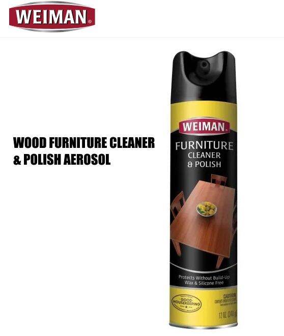 Weiman Wood Furniture Cleaner & Polish 12 oz Lazada