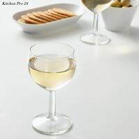 แก้วไวน์ Wine Glass SORSIKTIGT  ขนาด 16 ซล สูง 13 ซม. 6ชิ้น Wine Glass SORSIKTIGT 16cl Height 13cm 6 pieces