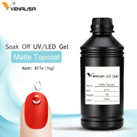 VENALISA 1KG BULK Good Quality Base Coat Primer Soak Off Top Coat No Wipe Top Coat Rubber Base/matte Top Gel Cleaning Tools