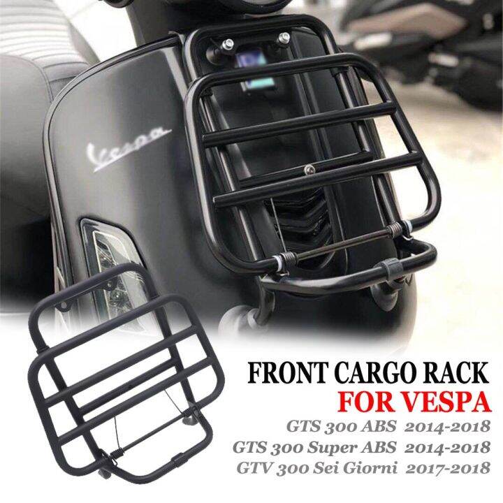 Motorcycle Front Shelf For Vespa Gtv Sei Giorni Front Luggage Rack For Vespa Gts Abs Gts