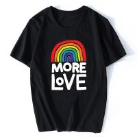 ข้อเสนอพิเศษ เสื้อยืดแขนสั้น ผ้าฝ้าย พิมพ์ลาย Gay Pride Lgbt สไตล์ฮาราจูกุ แฟชั่นฤดูร้อน สําหรับผู้ชายS-5XL