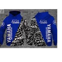 Unisex Yamaha logo All Printed 3D Hoodie Polyester Size xxS/6XL