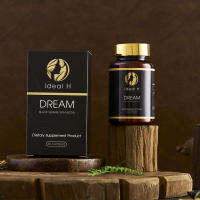 [วิตามินผมร่วง] Ideal H Dream อาหารเสริมสูตรกลางคืน บำรุงผมร่วง จบปัญหาผมบาง | บำรุงลึกผมดกดำแม้ยามหลับ พร้อมกระตุ้นผมใหม่ (45 แคปซูล/กระปุก)