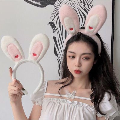 【YF】 Adult Children Cute Comfortabl Rabbit Ears Headband Headwear Bunny резинки для волос Hair Accessories Hairband