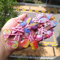 【cw】 2PCS Cartoon Kids Hairpins Baby Hair Headdress Accessories Children Headwear 1