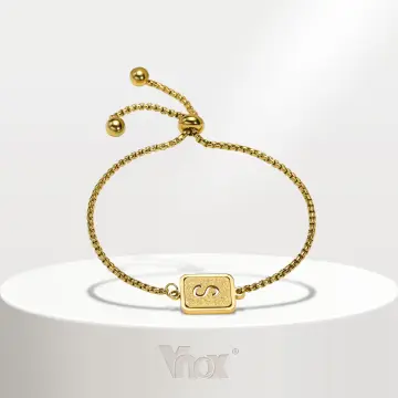 Vnox 5mm Customizable Bracelets for Women, Cuban Chain with Heart Charm Girls'  Bracelets,Chic Minimalist Stainless