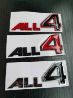 1pcs ALL 4 Metal Car Emblem Sticker ALL4 Badge Stickers for MINI R60 R61 F60 Cooper S Countryman Paceman Car styling