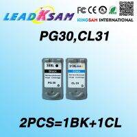 2x Pg30 Cl31ที่รองรับตลับหมึกสำหรับ Pg30xl Cl31xl Pixma Ip1800 Ip2600 Mp140 Mp210 Mp470 Mx310 Mx300