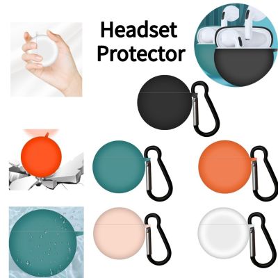 Wireless Bluetooth-Compatible Earbuds Case for Lenovo HT38 Protective Cover Skin Solid Humanized Soft Shell Case 5 Color Wireless Earbud Cases