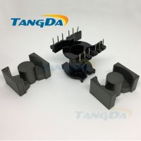 Tangda PQ3230 PQ32 30เครื่องมือกลาง6 + 6 Pin แกนแม่เหล็ก + โครงกระดูก PC40เฟอร์ไรต์นุ่มหม้อแปลงแกนแนวตั้ง A.