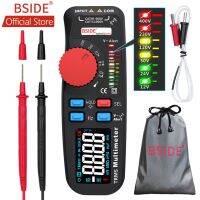 BSIDE ADM92CL Voltmeter Digital True RMS Multimeter 6000 Counts Auto-Range Voltage Amp Ohm Hz Cap Temp Diode Continuity Tester