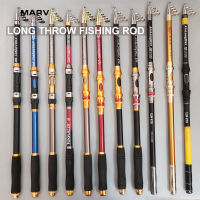 MARV 1 Pcs คันเบ็ดตกปลา Telescopic Alloy Guided แหวนแบบพกพาสำหรับ Anglers ทะเลสาบทะเล