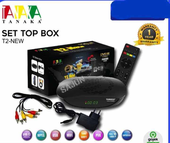 TANAKA T2 NEW SET TOP BOX Digital EWS DVB STB Digital T2 NEW Lazada