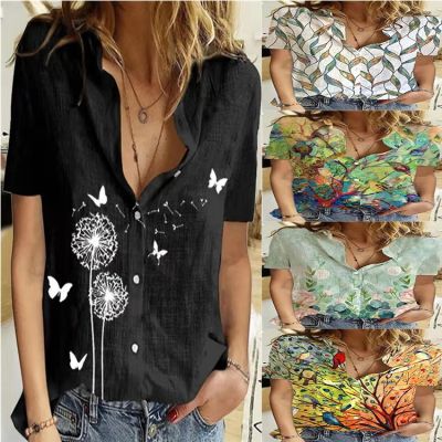 Europe and the United States independent stand the new womens clothing printing street hipster shirts with short sleeves