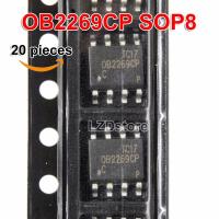 20ชิ้น OB2269CP SOP8 0B2269CP SOP-8 OB2269 SOP SMD การจัดการพลังงานชิปใหม่เดิม