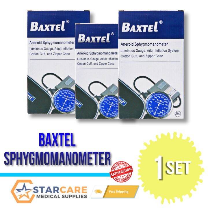 BAXTEL SPHYGMOMANOMETER / MANUAL BP Lazada PH