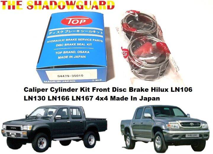 Caliper Cylinder Kit Front Disc Brake Hilux LN106 LN130 LN166 LN167 4x4