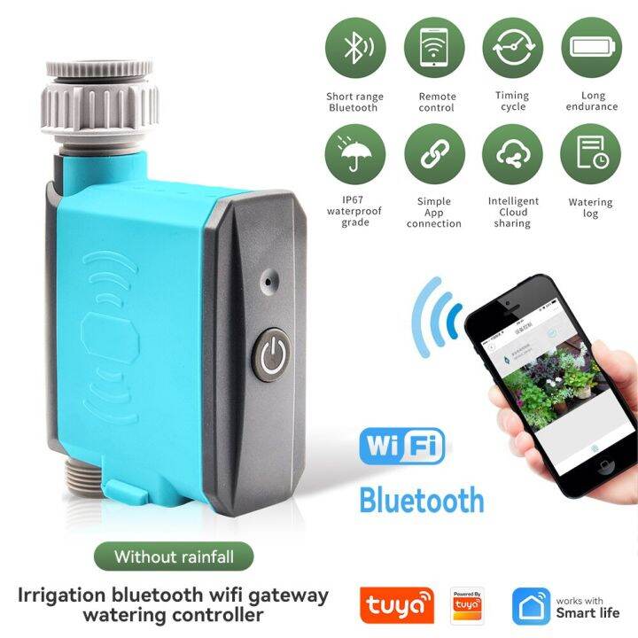 Tuya Smart Home Wifi Automatic Irrigation System Garden Watering Timer