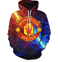 3D HOODIE-  XZX180305   man chester United Premier League Classic 3D Hoodie 27