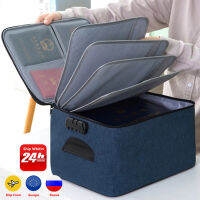 Multi-Purpose Document Storage Briefcase Business Trip Portable Seal File Organize Bag Travel Certificates Handbag Item