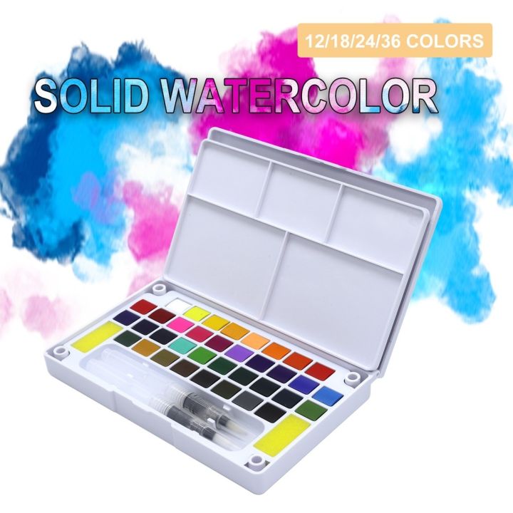 Seamiart Solid Watercolor Paint Set