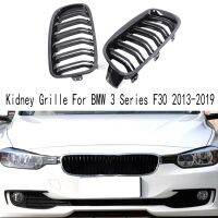 2Pcs Front Grill Bumper Hood Kidney Grille for 3 Series F30 2013-2019 51130054493 51130054494