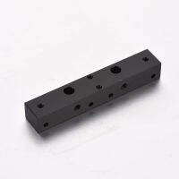 Createbot 3D Printer Parts Black Color MK8 extruder Aluminium Alloy Throat Fixed Block