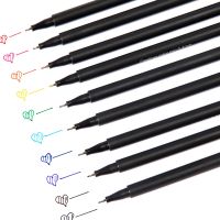 【hot】 12/24Pcs Fineliner Set Graffiti Ink Colors Caligraphy Finecolour Stationery