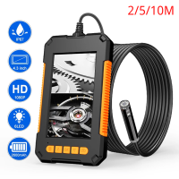 8mm 1080P Single  Endoscope Camera Industrial Borescope Waterproof With 8 LED For Car Sewer Checking