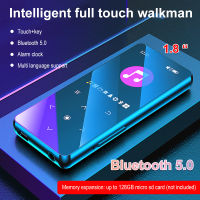 MP3 MP4เครื่องเล่นเพลงบลูทูธ5.0 Touch Key MP3 HiFi โลหะมินิกีฬาแบบพกพา Walkman วิทยุ FM เครื่องบันทึกเสียง Built-In ลำโพงหูฟัง