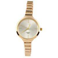 ❈○ Gnova Platinum Women Ladies Casual Quartz Watch Retro Vintage Psicodelic Golden Color Alloy Band Wristwatch New Korean Pop Style