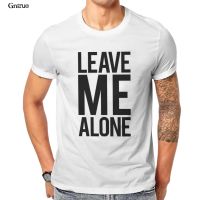 Leave Me Alone Unisex Heather Prism T-Shirt Short Sleeve Tops Vintage Koreanstyle Male Clothing 101660 【Size S-4XL-5XL-6XL】