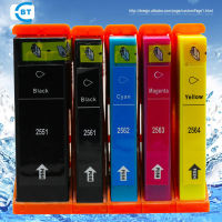 【Sell-Well】 Gadget Lab Bd 5สี1เซ็ตเข้ากันได้ Epson 255 256 T2561 T2551สำหรับ XP-601/701/801เครื่องพิมพ์