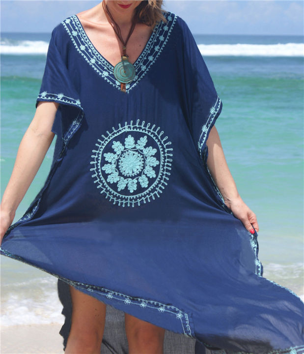 embroidery-pareo-beach-tunic-kaftan-oversize-split-bikini-cover-up-beach-dress-sarong-xy2