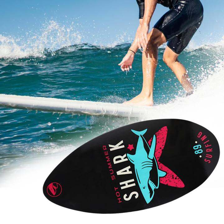 Hisiya Skim Adult Beach Teenagers Wood Construction Skimboard for Kids