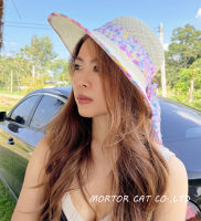 Floppy hat หมวกฟลอบปี้ หมวกสานปีกกว้าง หมวกแฟชั่นกันแดด ป้องกัน UV ระบายอากาศได้ดี พร้อมส่งจากเชียงราย