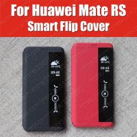 NEOAL00 Mate RS Case Non Original Smart Window View Leather Flip Case For HUAWEI Mate RS Porsche Design Case