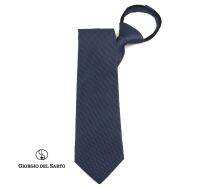 Giorgio Del Sarto Adults Zipper Tie Grey ไทซิป เนคไทสำเร็จรูปสีเทา