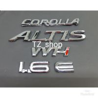 โลโก้ corolla altis 1.6 e vvti ยกชุด 5 ชิ้น