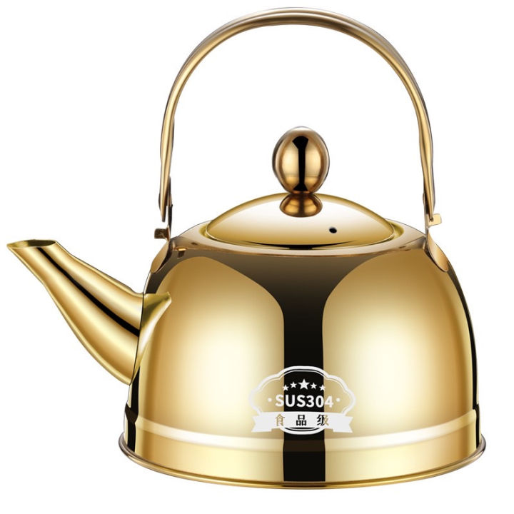 dt76-13-กาน้ำชาสแตนเลสสีทองทรงอ้วนพร้อมหูหิ้วขนาด-2-4-ลิตร