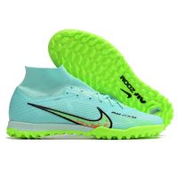 ♤ Air Zoom Mercurial Superfly IX Elite TF Waterproof knitting soccer shoes，Ultra-light breathable football shoesSIZE 39-4