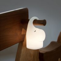 Elephant Pat Small Night Lamp Bedside Cartoon Silicone Pat Lamp USB Charging Creative Gift Childrens Bedroom LED Lamp