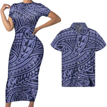 Kente Cloth Tribal Print Long Sleeve Dress for Women High Waisted Casual  Floral Sundress
