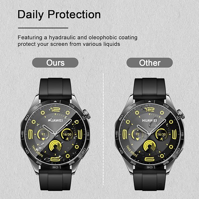 2แพ็คความแข็ง9h-สำหรับนาฬิกา-for-huawei-watch-gt-4-41mm-46mm-hd-clear-กระจกเทมเปอร์ปกป้องหน้าจอสำหรับสำหรับนาฬิกา-for-huawei-watch-gt-3-pro-gt-3-se-gt-2-pro-gt-gt2-gt-2e