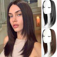 3Pcs/Set  Hairpiece 180G Straight/ Wavy  Clip in Hair Extensions Heat Resistant Hairpiece High Temperature Fiber False Hair Wig  Hair Extensions  Pads